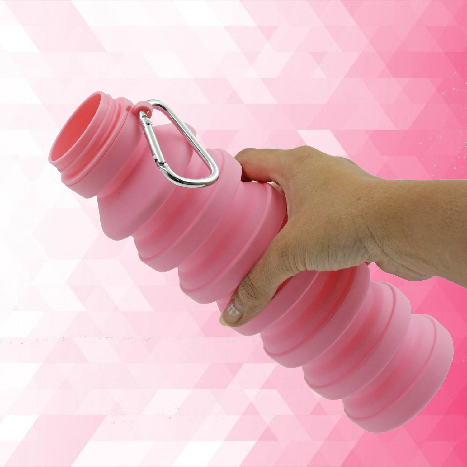 Foldable Water Bottle Silicone Leak Proof Portable Sports Travel Water Bottle For Outdoor Gym Hiking (1 Pc  24 Cm Foldable) Foldable Water Bottle Silicone Leak Proof Portable Sports Travel Water Bottle For Outdoor Gym Hiking (1 Pc  24 Cm Foldable)